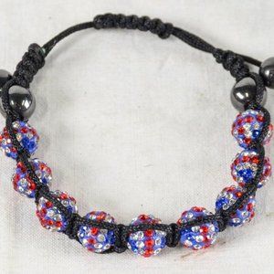 Multi Colored Glass Bracelet